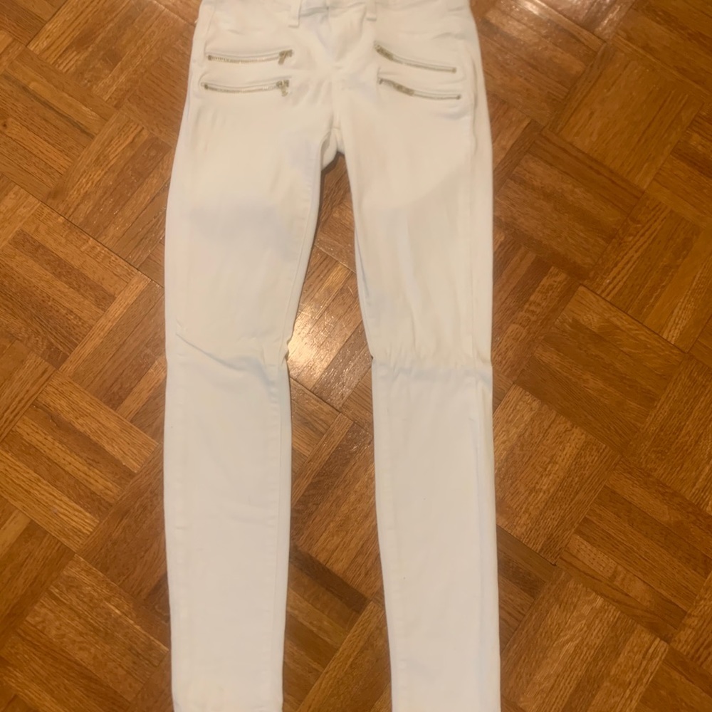 Paige white edgemont pants